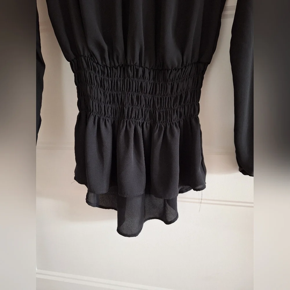 Sheer Cut-Out Blouse - Picture 8 of 15